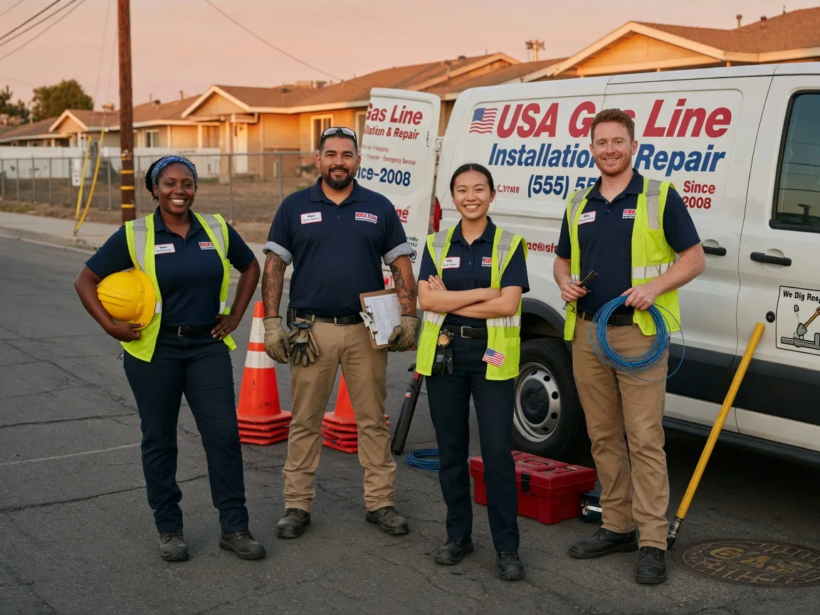 Gas Line Installation company in Montebello, VA